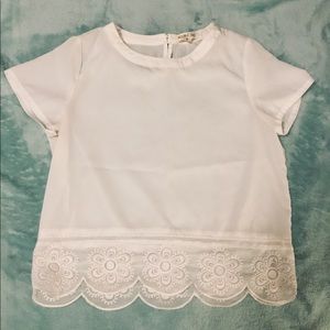 Double zero white T-shirt
